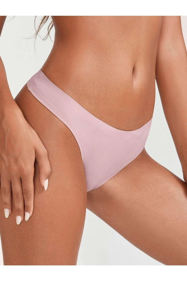 Kadın Dikişsiz İz Yapmaz String Slip - Kaliteli Kullanışlı Günlük Tanga Külot