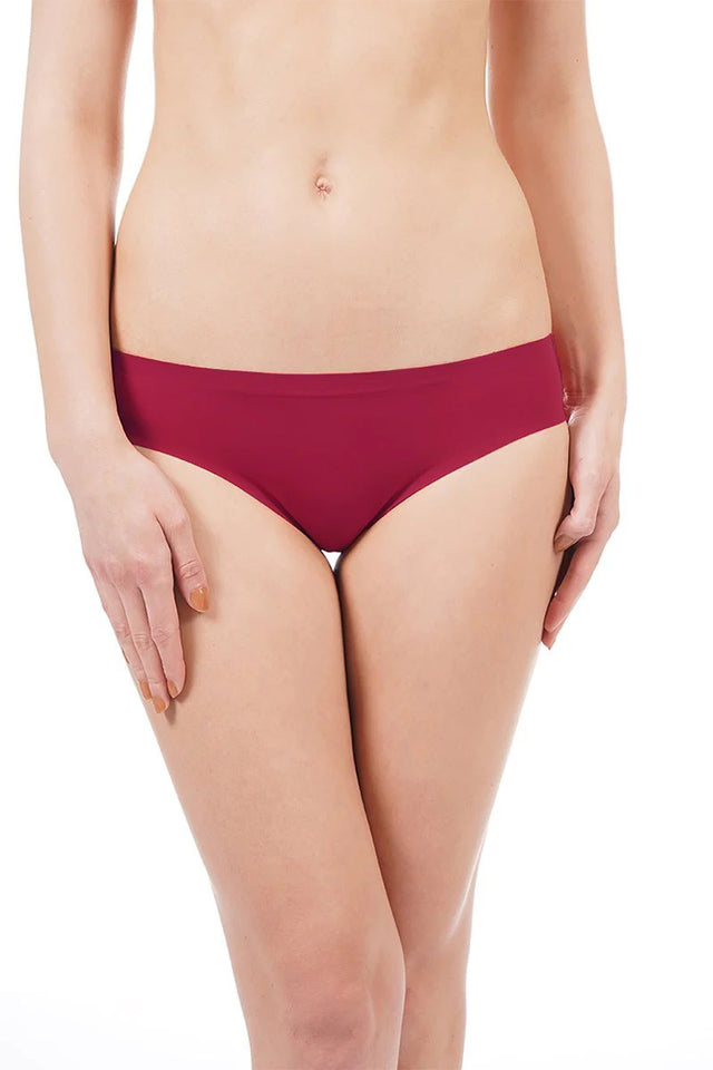 Kadın Dikişsiz Iz Yapmaz Lazer Kesim Bikini Külot