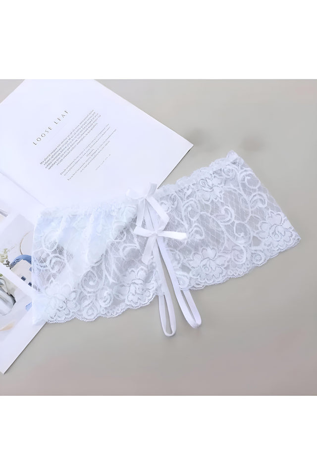Kadın Siyah Özel Bölgesi Açık Şık Tasarım Boxer Külot - Fancy&Dancy